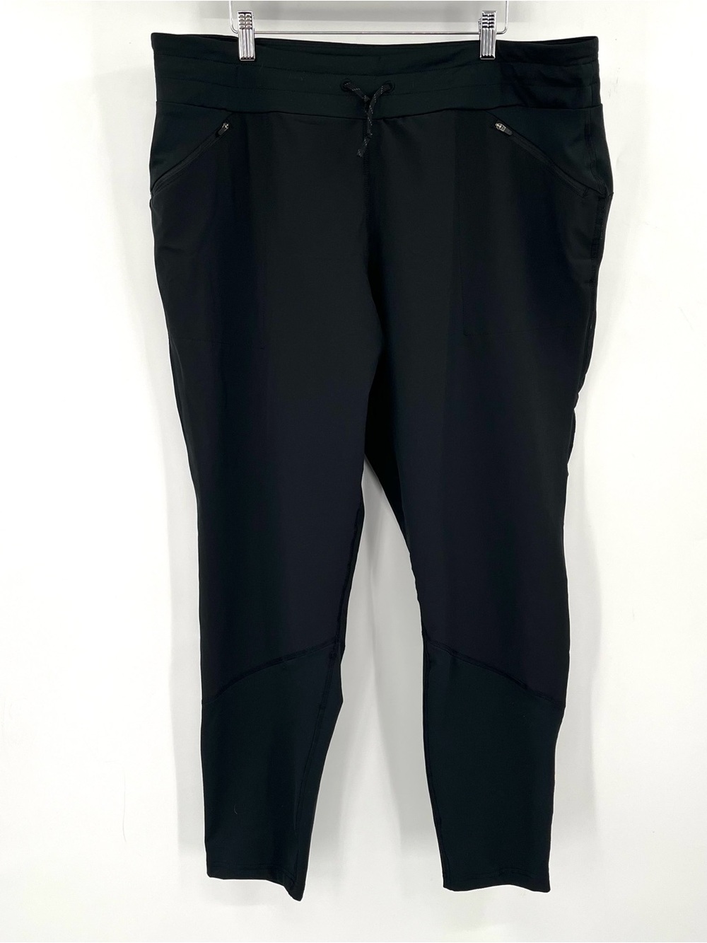 COLUMBIA Savanna Hill Hybrid Pants Black XL Tapered Hiking UPF50 XK0884 Outdoor